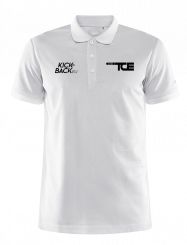 TCE Core Unify Polo Shirt wht M/W 