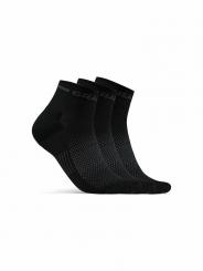TCE Core Dry Mid Sock 3-Paar blk 40/42