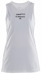 TCW Rush Slim Singlet white W 