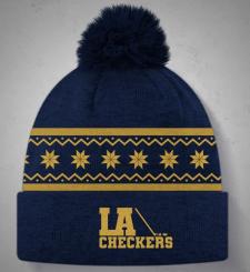 LA Checkers Bommelmütze 