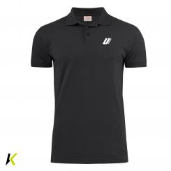 UFA Surf Stretch Polo schwarz M/W Herren - 3XL