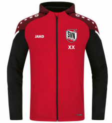 SVN Kapuzenjacke Performance rot/schwarz Damen - 36