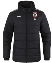 SVN Coachjacke Team mit Kapuze schwarz Herren - XL
