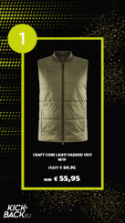 Core Light Padded Vest M/W Rift 