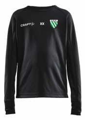 SKE Evolve Crew Neck JR schwarz 134/140