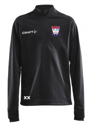 ASVF Evolve Halfzip JR schwarz 