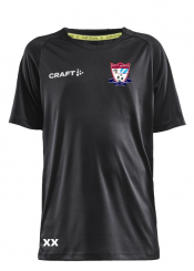 ASV Evolve Tee JR schwarz 