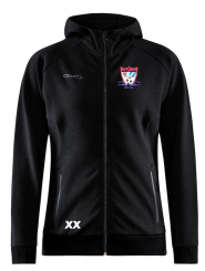 ASV Core Soul Full Zip Hood W schwarz 