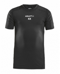 SKE Pro Control Compression Tee JR schwarz 