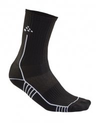 SKE Progress Mid Sock schwarz 