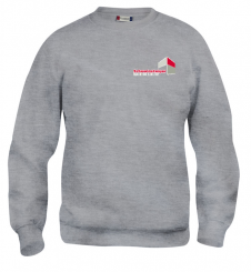 Basic Roundneck, grau 