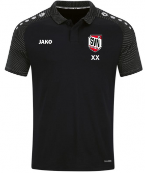 SVN Polo Performance schwarz/anthra light 