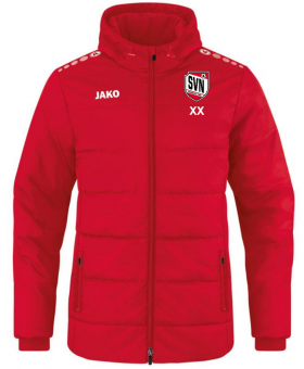 SVN Coachjacke Team mit Kapuze rot 