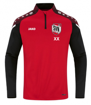 SVN Ziptop Performance rot/schwarz Kinder 128
