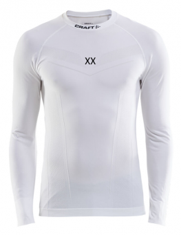 SVNu Pro Control Compression Long Sleeve Uni weiss 