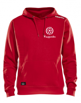 SVG Supporter Hoodie M rot 2022 