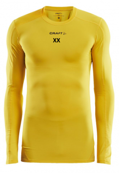 SVS Pro Control Compression Long Sleeve Uni gelb 