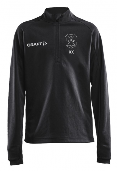 TSVN Evolve Halfzip JR schwarz 122/128